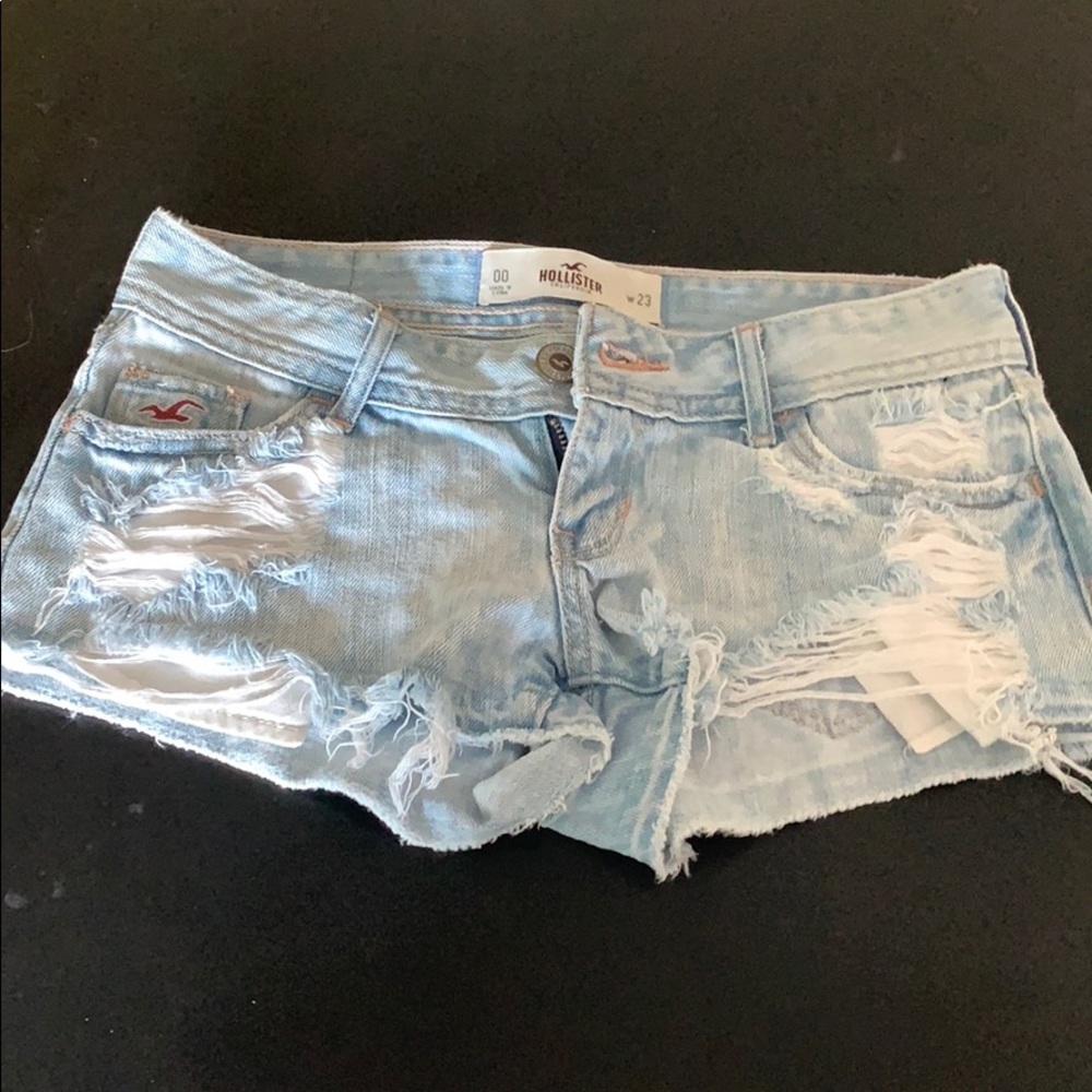 Hollister Ripped Cutoffs
